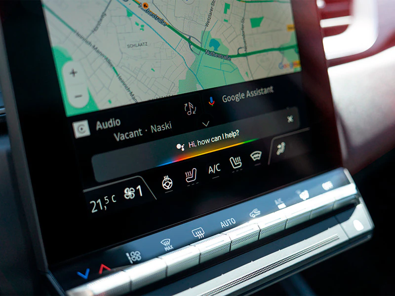ecrã digital tátil novo mitsubishi eclipse cross ev